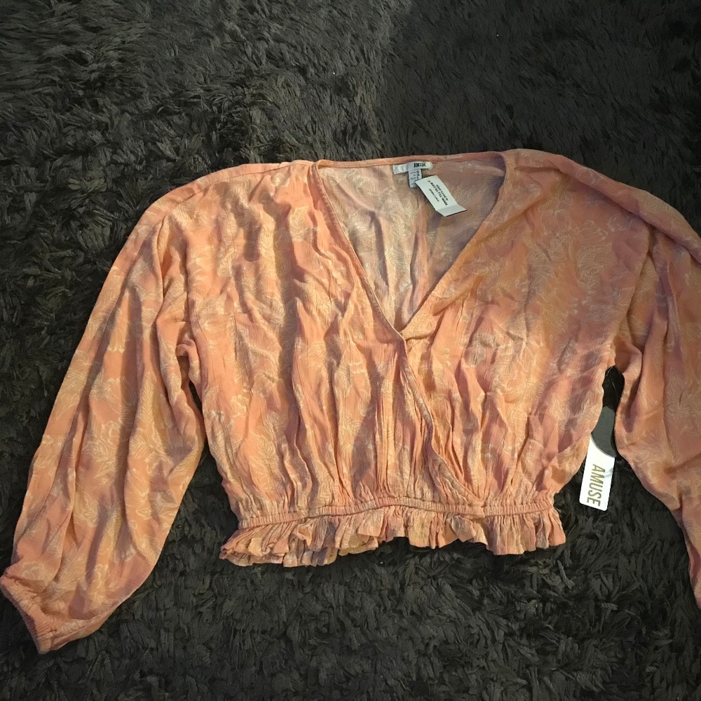 Brand New Pink Tilly's Blouse